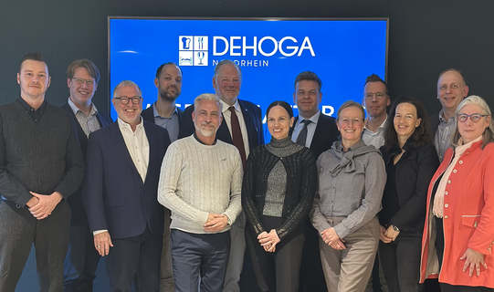 Members of the science board of the DEHOGA Nordrhein Association 